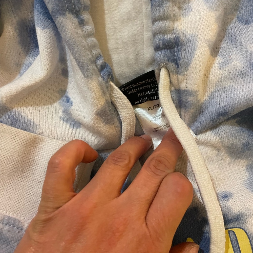 Blue Tie-Dye Joggers - Picture 4 of 6